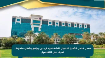 معدل فصل قضايا الأحوال الشخصية في دبي يرتفع بشكل ملحوظ.. تعرف على التفاصيل
